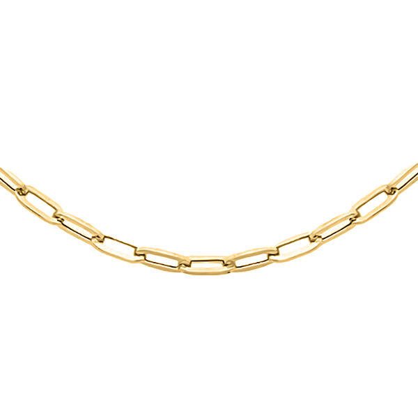 Gold Plated Plain Necklace Lobster Clasp Chains Choose Length Bulk Quantity UK 